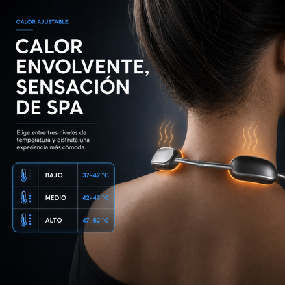 Masajeador Cervical EMS con Calor Sowik™