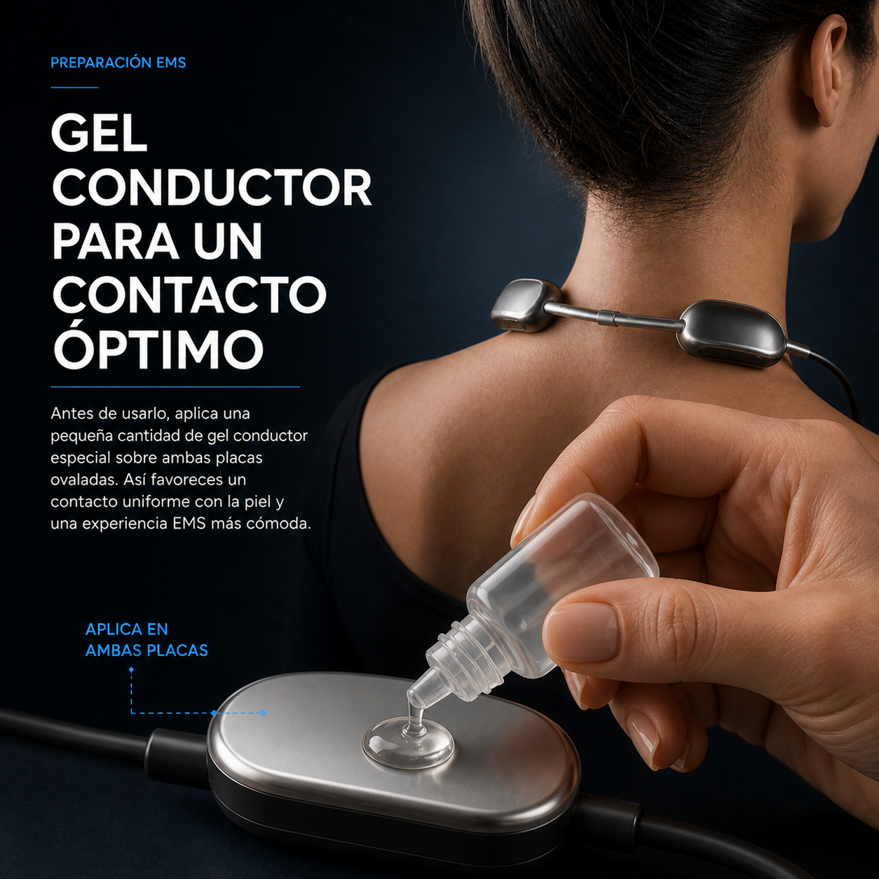 Masajeador Cervical EMS con Calor Sowik™